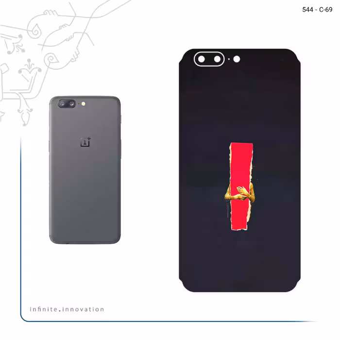 برچسب پوششی ماهوت مدل Collage of Embrace مناسب برای گوشی موبایل وان پلاس 5