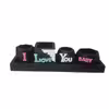 گلدان دکوری مدل I love you baby مجموعه 5 عددی