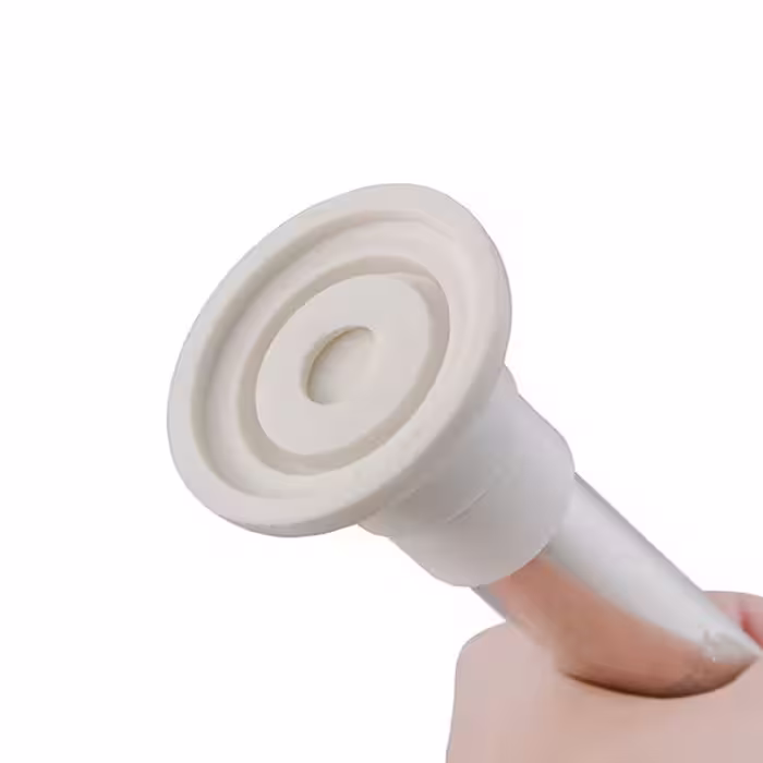 میله پرده حمام روژان مدل صاف کد 90-150