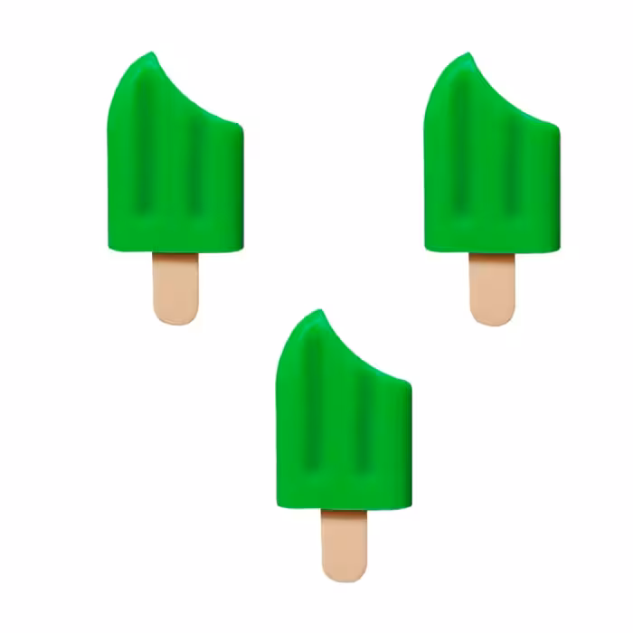 ماژیک علامت گذار مدل پاستلی طرح بستنی کد 007 بسته 2 عددی