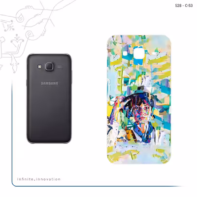 برچسب پوششی ماهوت مدل Collage of Women Portrait 1 مناسب برای گوشی موبایل سامسونگ Galaxy J5