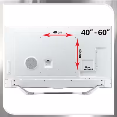 پایه دیواری تلویزیون سرافراز مدل W6 مناسب برای تلویزیون های 40 تا 60 اینچ
