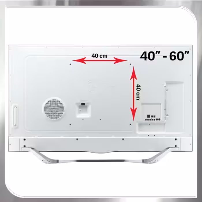 پایه دیواری تلویزیون سرافراز مدل W6 مناسب برای تلویزیون های 40 تا 60 اینچ