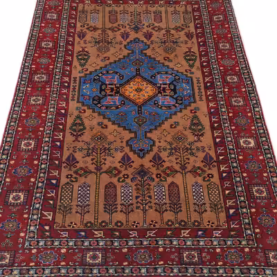 فرش دستبافت سه متری مدل قشقایی کد 968