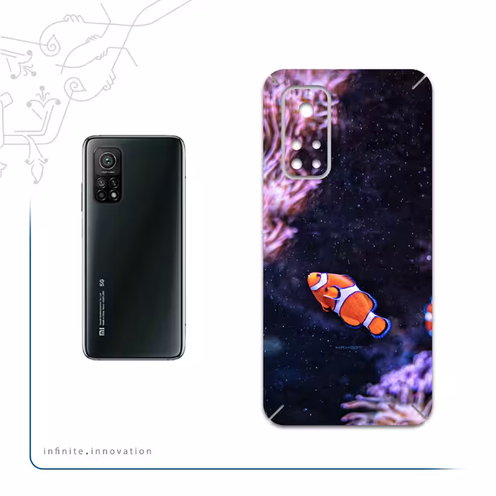 برچسب پوششی ماهوت مدل Clownfish مناسب برای گوشی موبایل شیائومی Mi 10T 5G