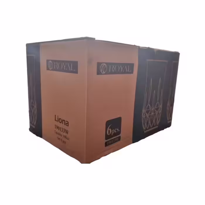 لیوان رویال مدل لیونا گل رز بسته 6 عددی