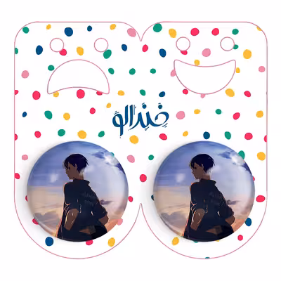 پیکسل خندالو مدل کاگیاما توبیو انیمه آبشار سرنوشت هایکیو کاگیاما کد 11178 به همراه مگنت