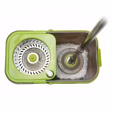 ست سطل و زمین شوی چرخشی مدل yy-mop-x 