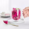 لیوان مدل دوجداره دسته دار کد 300