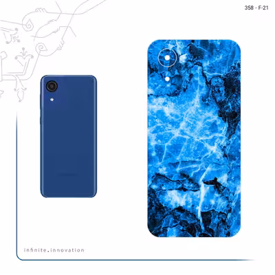 برچسب پوششی ماهوت مدل Blue Marble مناسب برای گوشی موبایل سامسونگ Galaxy A03 Core