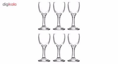 سرویس تنگ و لیوان 7 پارچه پاشاباغچه کد 95485