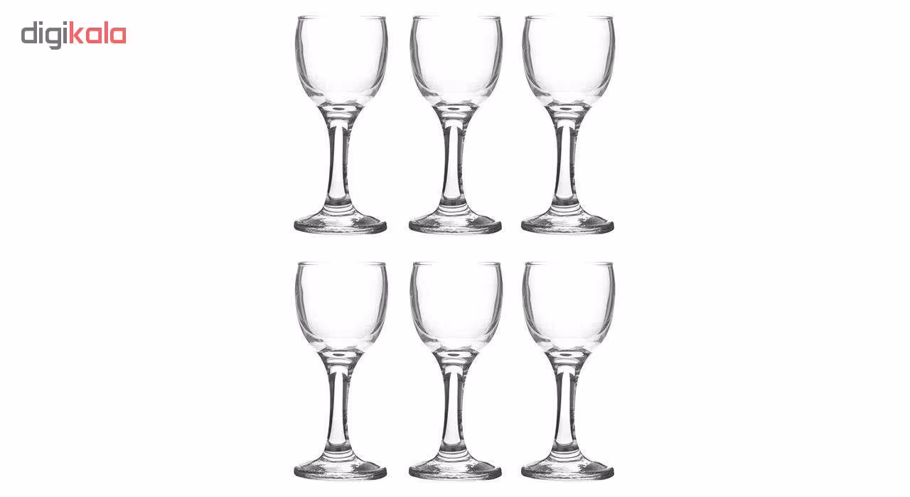 سرویس تنگ و لیوان 7 پارچه پاشاباغچه کد 95485