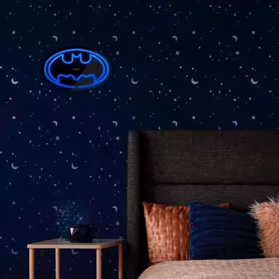 چراغ دیواری نئون دیزاین طرح Batman-BL_BL