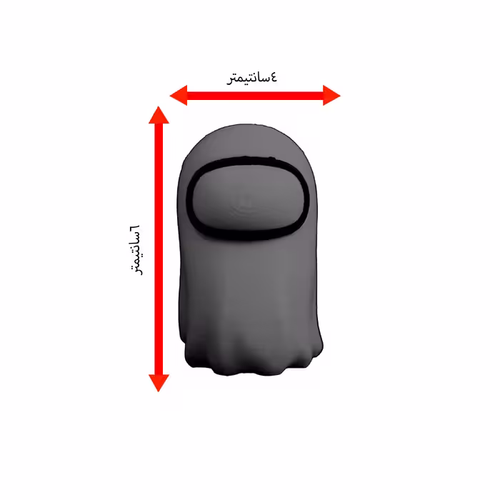 فیگور مدل امانگ آس روح کد Ghost-G07