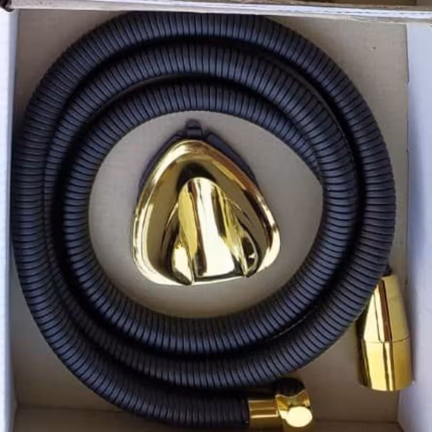 شیلنگ توالت مشگی طلایی 