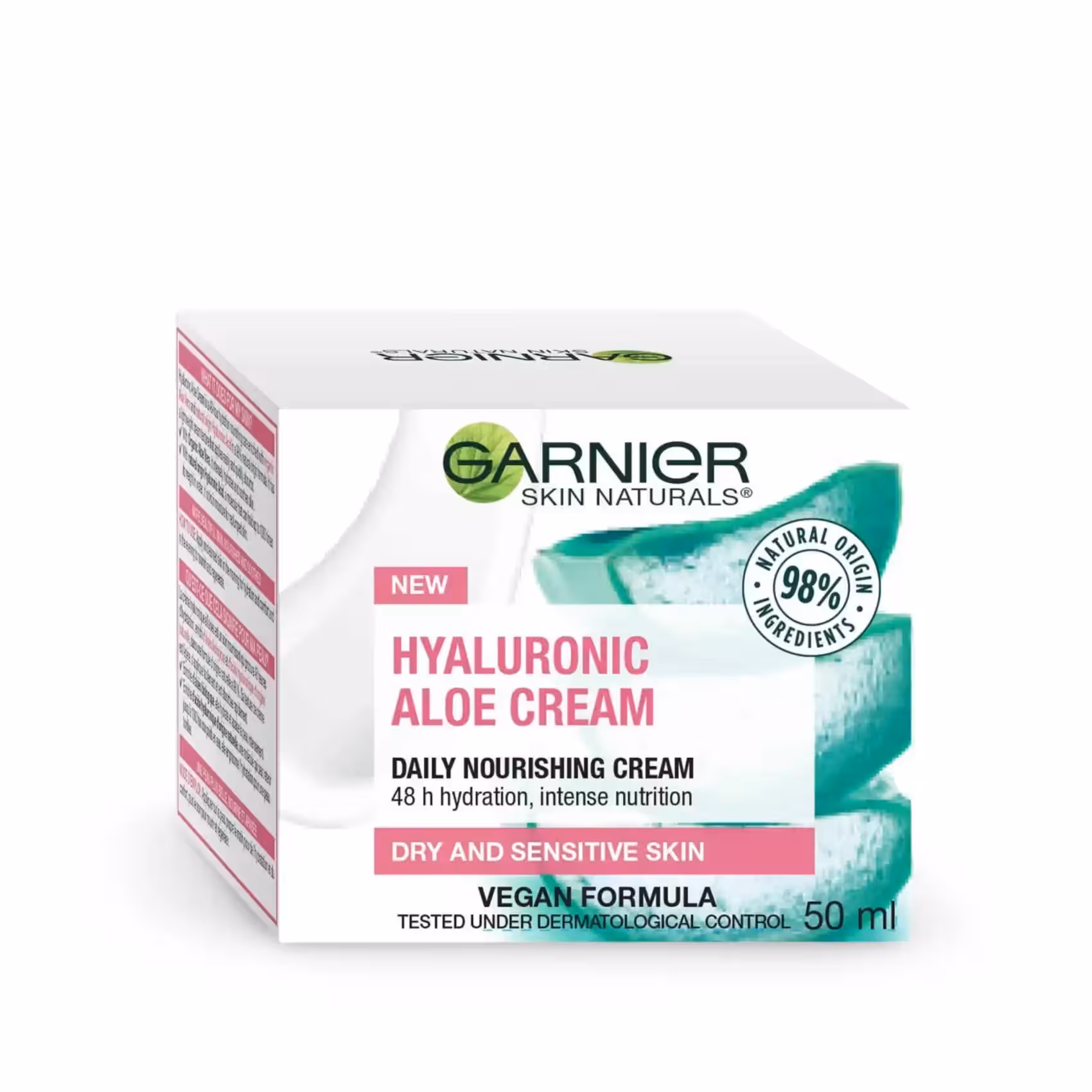 کرم آلوئه ورا هیالورونیک گارنیر آبرسان حجم 50 میل