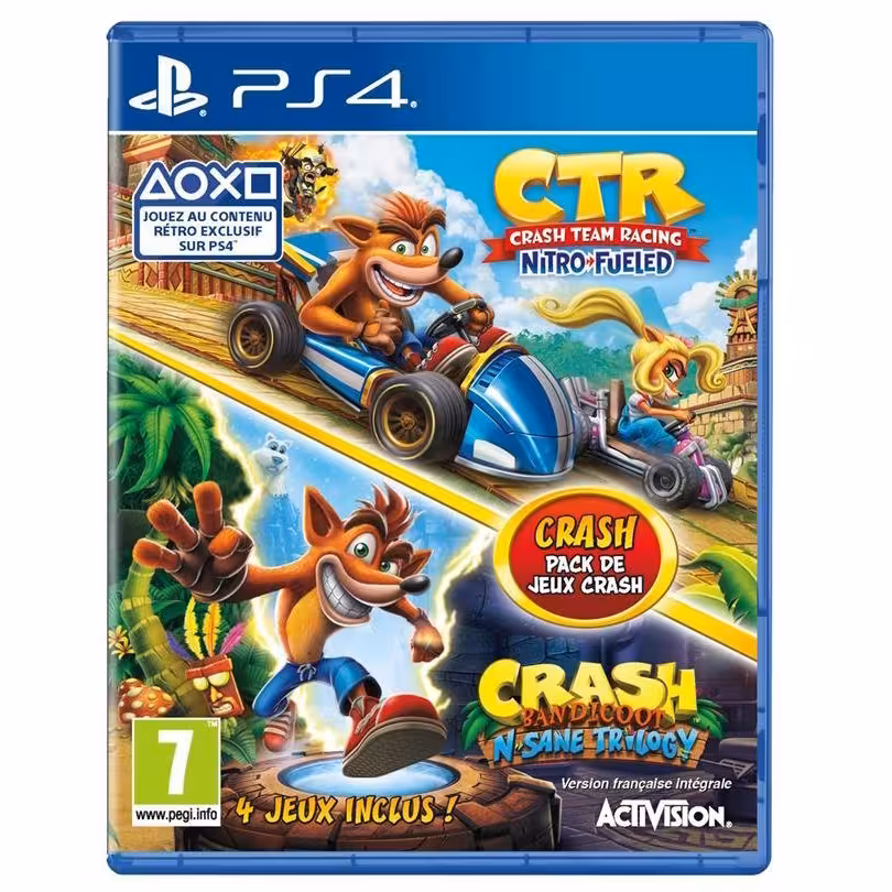 بازی Crash Team Racing Nitro-Fueled – نسخه PS4 – کارکرده