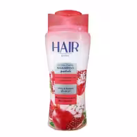 شامپو درخشان کننده مخصوص موهای رنگ شده هایر HAIR عصاره انار حجم 585 میل