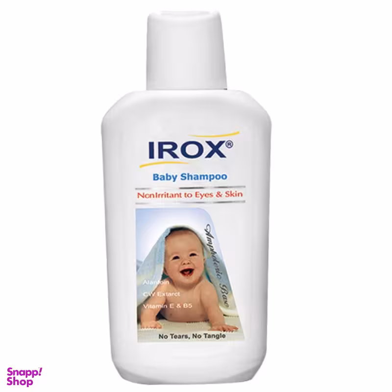 شامپو بدون بچه ایروکس (Irox) بدون سوزش و تحریک چشم وزن 200 گرم