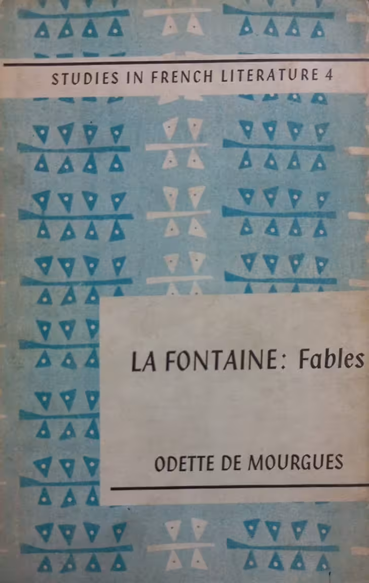 La Fontaine: Fables | Odette de Mourgues