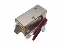 قفل الکترونیکی درب 12 ولتی مدل زبانه ای بزرگ سایز 53X23X28mm