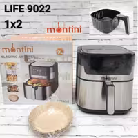 سرخ کن بدون روغن 9 لیتر مونتینی مدل 9022