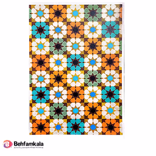دکوپاژ برنجی (الیافی) پشت چسب دار ریچ کد 5732