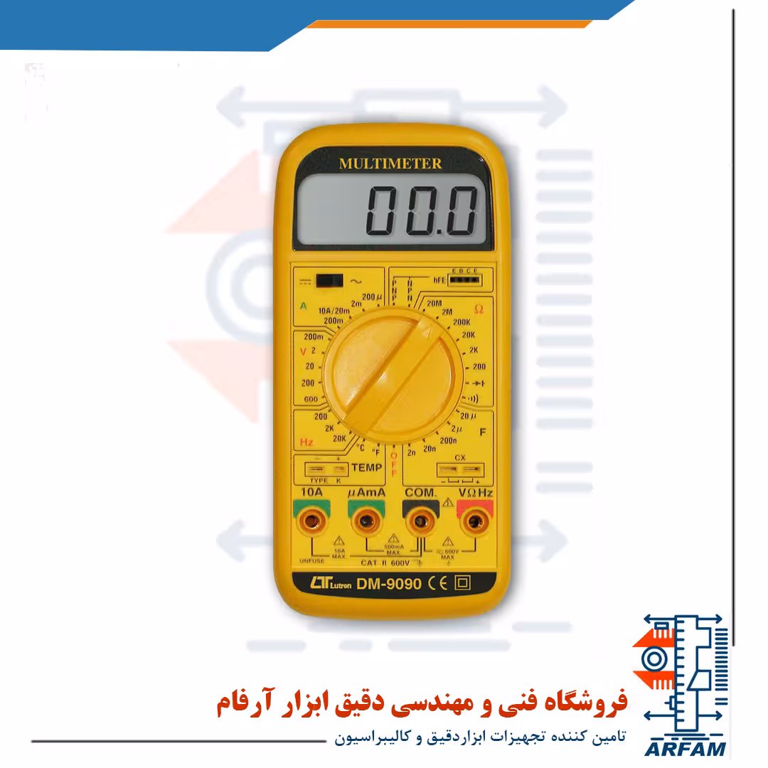 مولتی متر دیجیتالی لترون LUTRON DM-9090