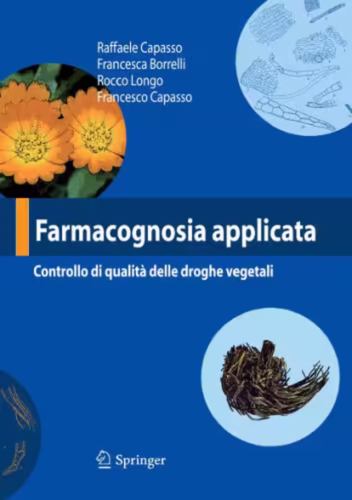 خرید و دانلود نسخه کامل کتاب Farmacognosia applicata: Controllo di qualità delle droghe vegetali