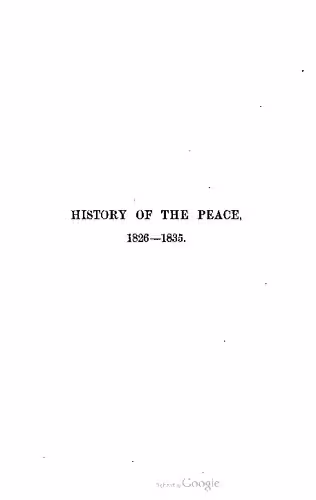 خرید و دانلود نسخه کامل کتاب A history of the 30 years&#039; peace A.D. 1816-1854 with an introduction 1800 to 1815