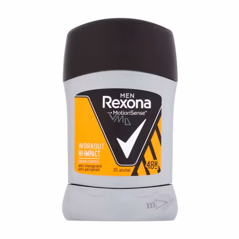 مام صابونی مردانه رکسونا Rexona مدل workout hi-impact حجم 50 میل