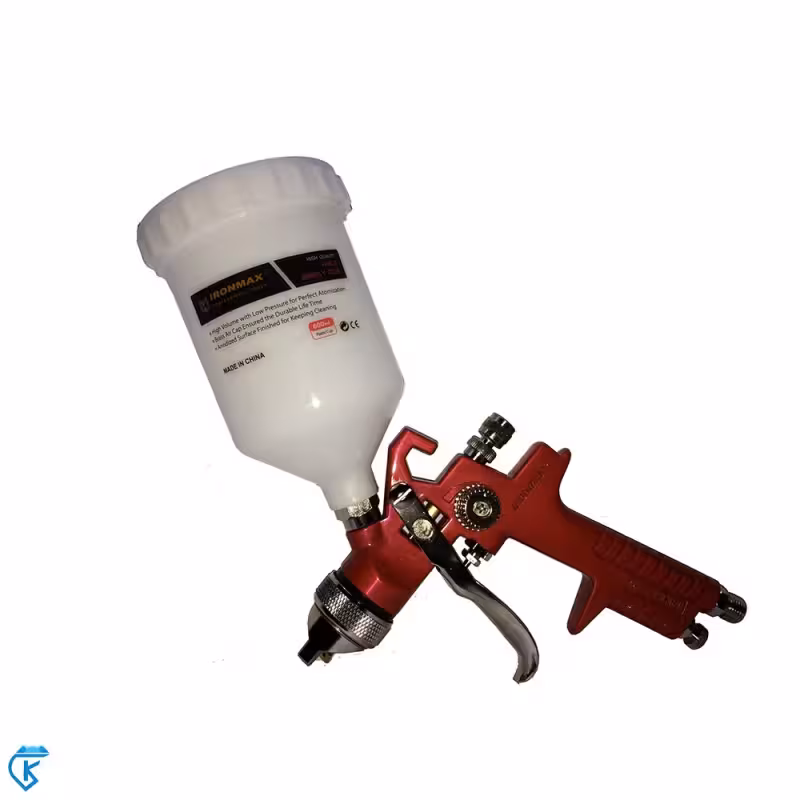 پیستوله بادی كاسه پلاستيكی سه تنظيم آيرون مكس