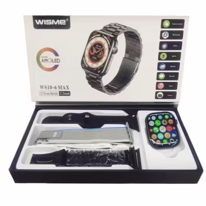 ساعت هوشمند Wisme WS10-6 Max