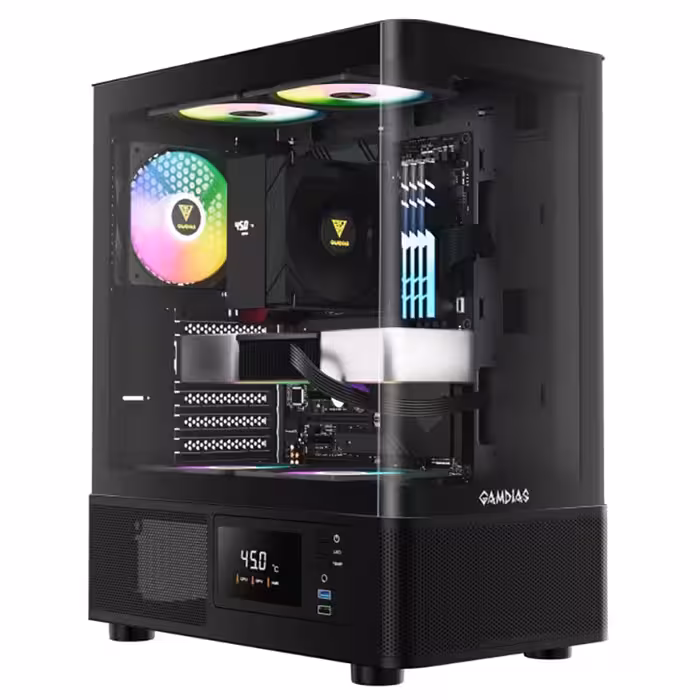 کیس کامپیوتر گیمینگ گیم دیاس سری ATLAS مدل E2 CG