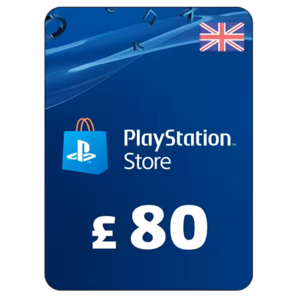 گیفت کارت 80 پوند انگلستان – پلی استیشن