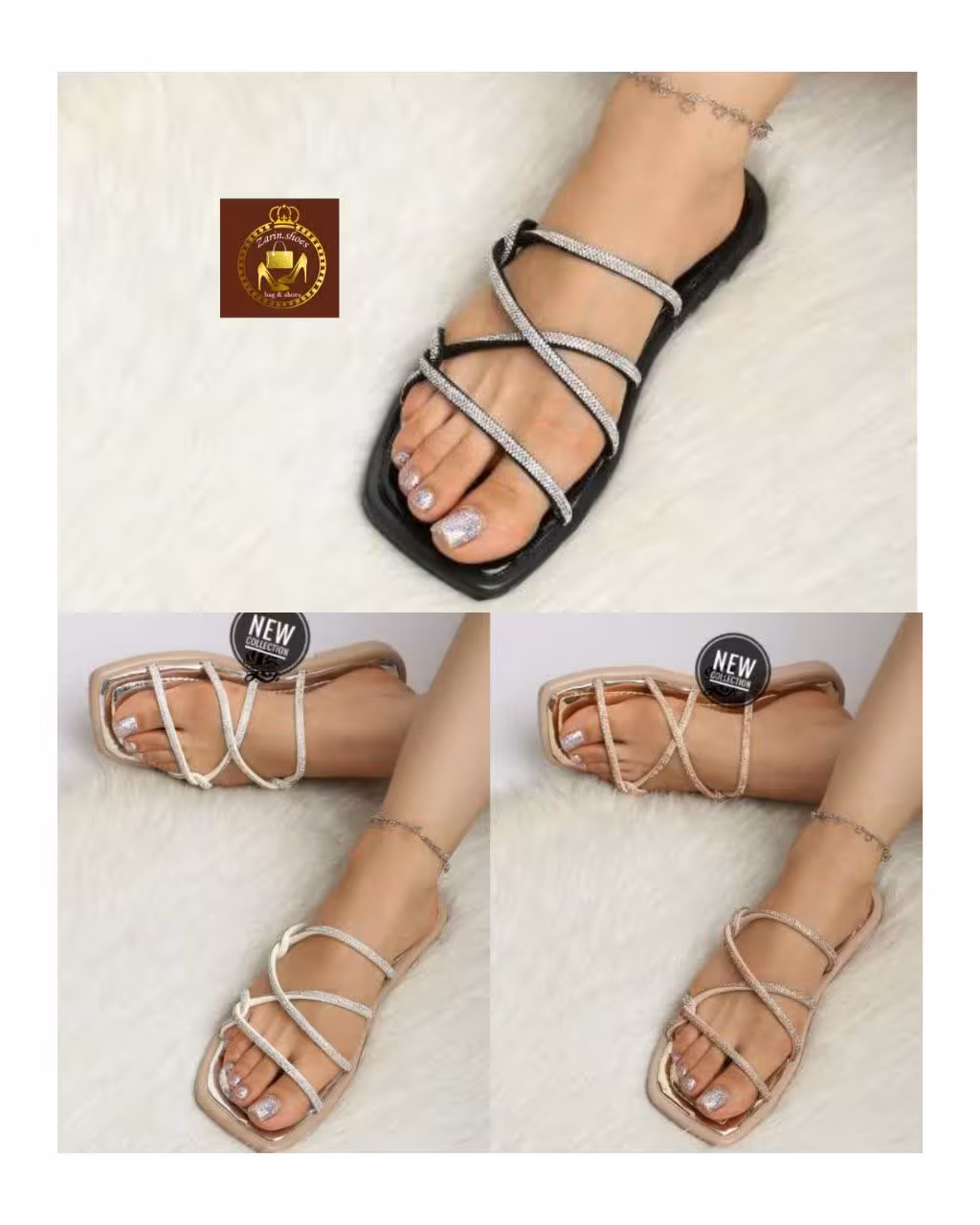 صندل نگینی زنانه تابستانه A 41