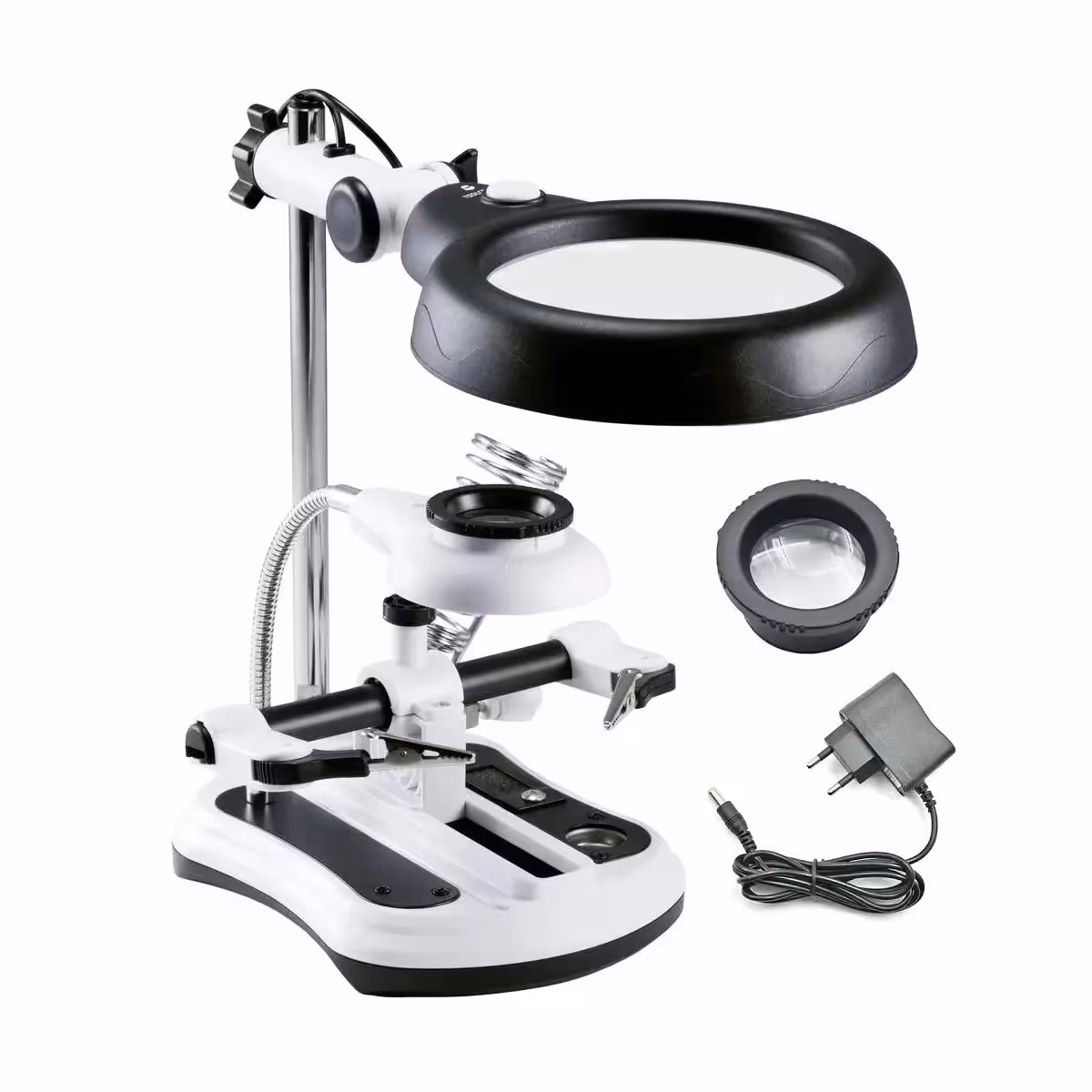 گیره مونتاژ قدرتمند و حرفه ای 4 ذره بین MG16130-108C