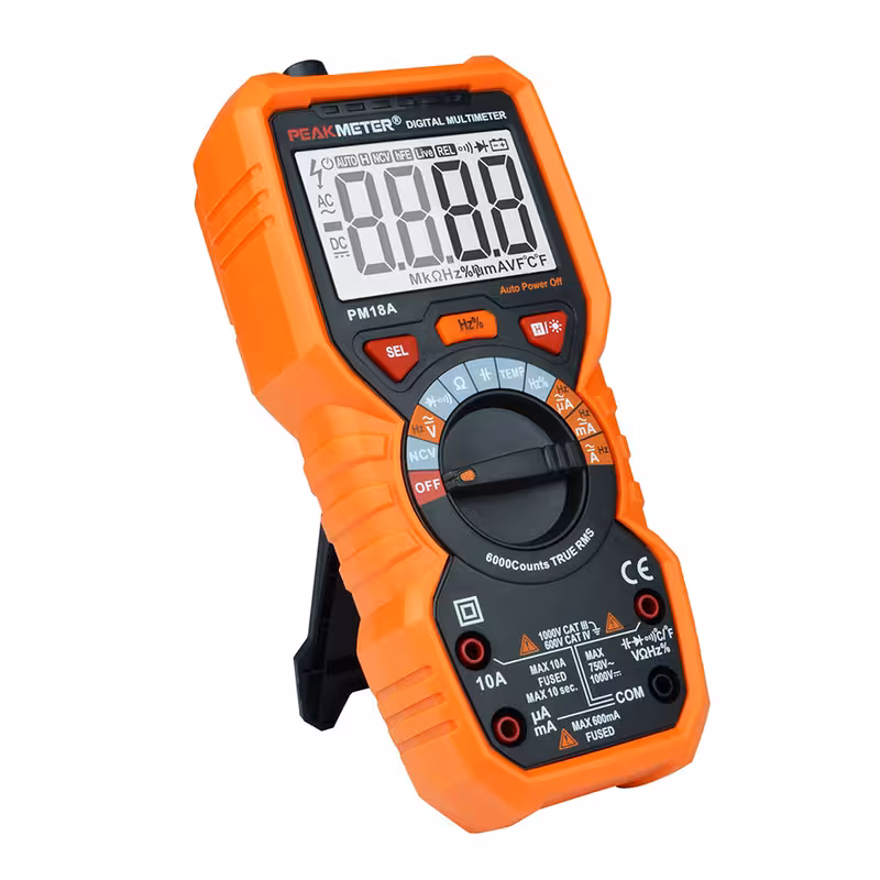 مولتی متر دیجیتال پیک متر PEAKMETER مدل PM18A