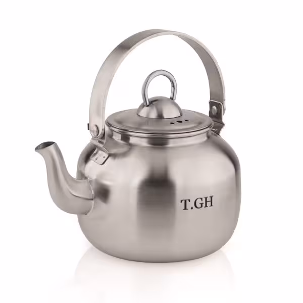 کتری ارغوان 1.5 لیتر لوله دار مات دسته بالا مدل 2008 تی جی اچ TGH