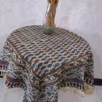 رومیزی و سفره قلمکار 100*100