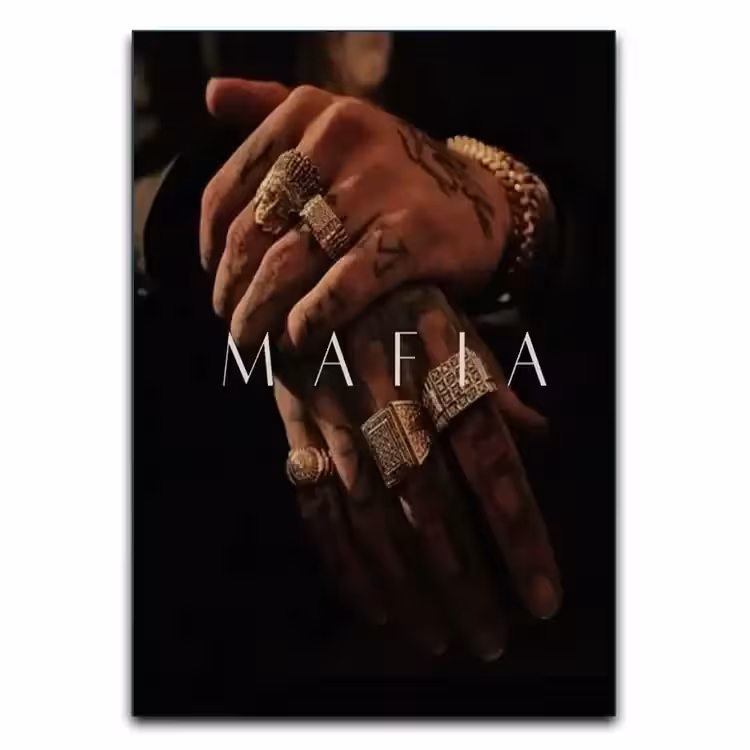 تابلو نوشته مافیا