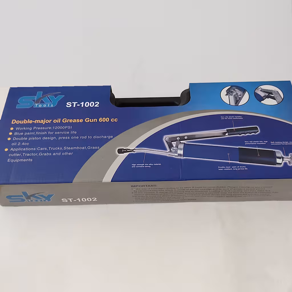 گریس پمپ دو سوپاپ جعبعه دار (SKY) مدلST-1002