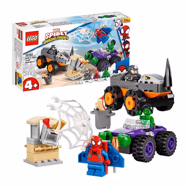 لگو Spider-Man مدل Hulk vs. Rhino 10782