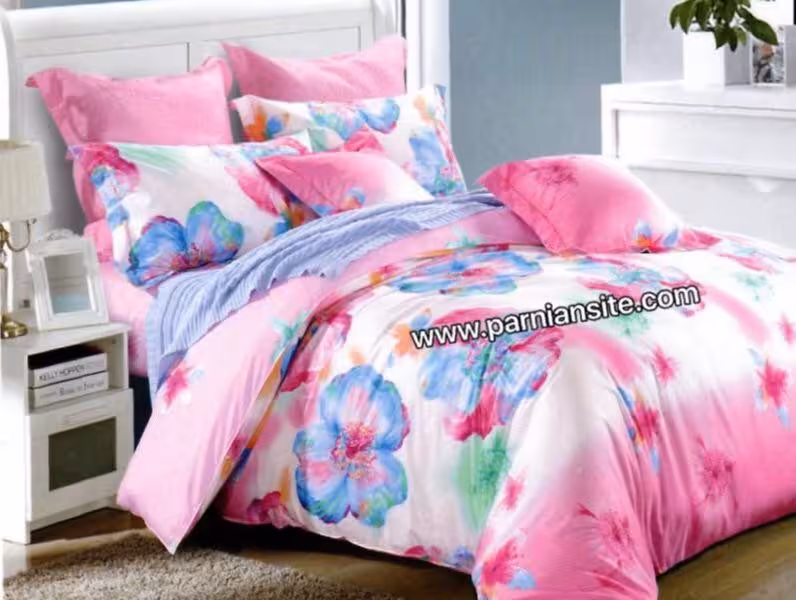 روتختی آبی صورتی گلگلی کد 668