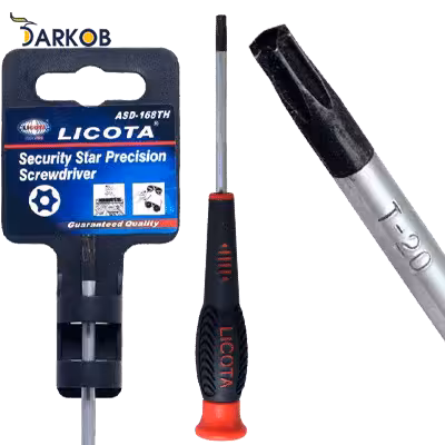 پیچ گوشتی ستاره ای لیکوتا مدل ASD-168TH20