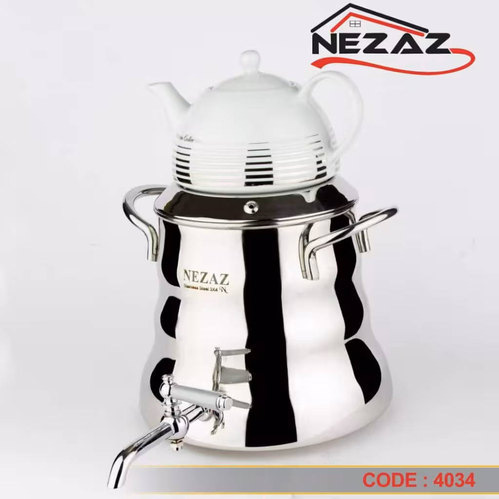 ست کتری و قوری نزاز کد 4034