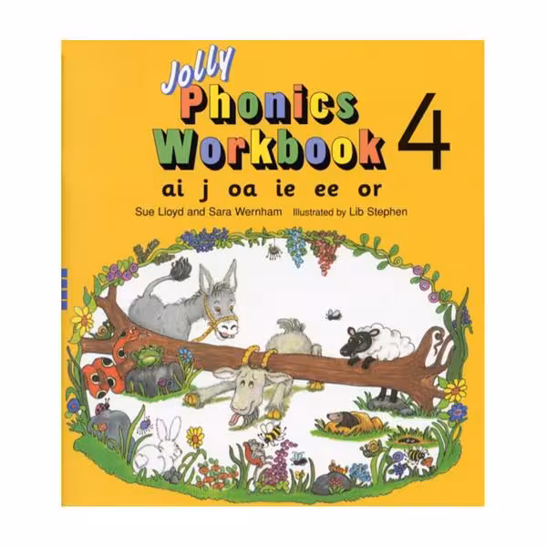 Jolly Phonics Workbook 4