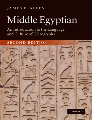 خرید و دانلود نسخه کامل کتاب Middle Egyptian: An Introduction to the Language and Culture of Hieroglyphs