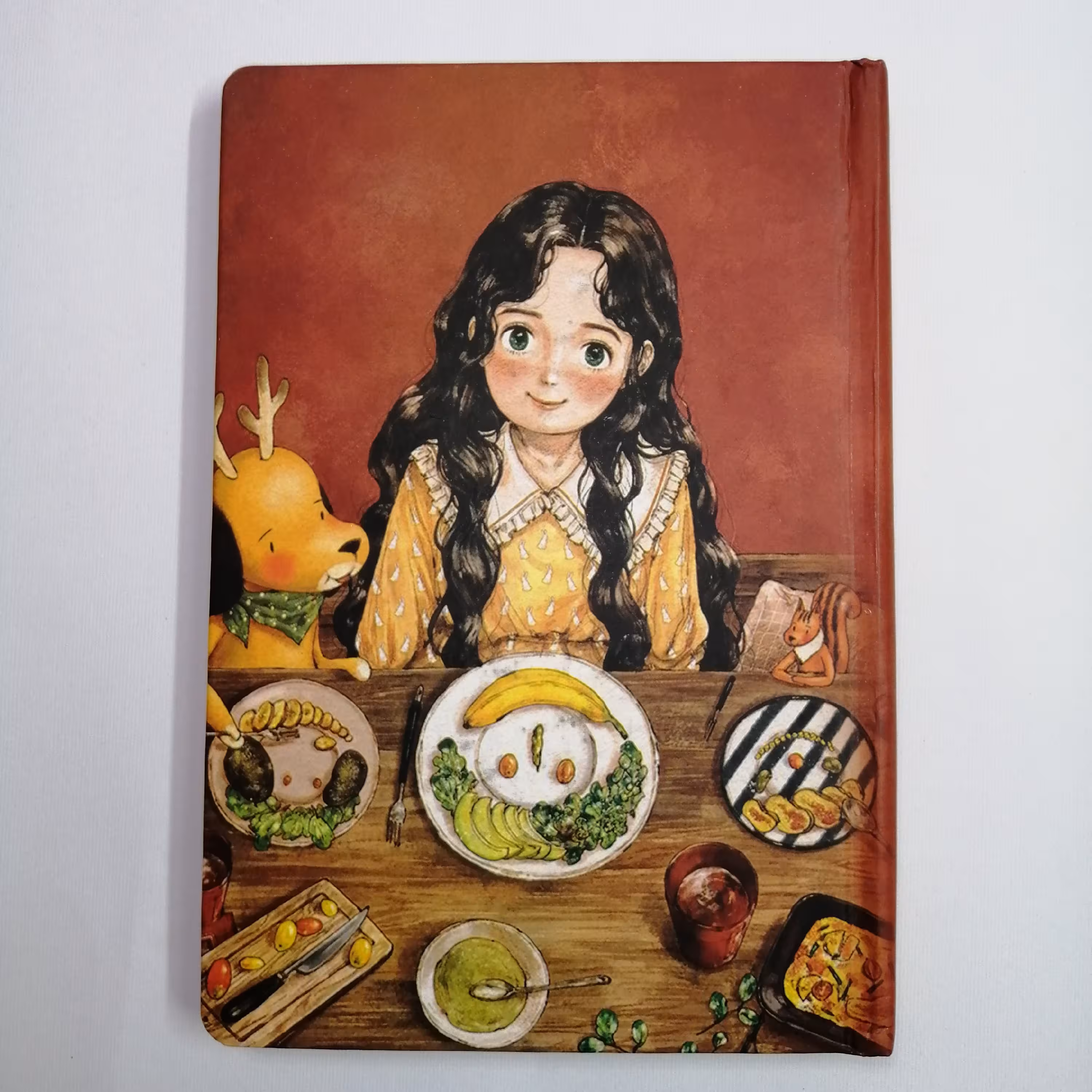 دفتر 120 برگ طرح دختر سویل با صحافی کتابی