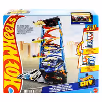 کیت بازی سیتی هات ویلز مدل Transforming Race Tower